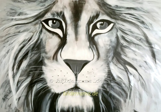  Loewe-silber, Größe 115 x 75 cm