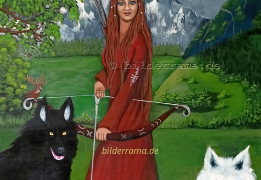 Skadi, Größe 120 x 100 cm