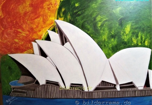 Sydney Opernhaus, Größe 80 x 60 cm