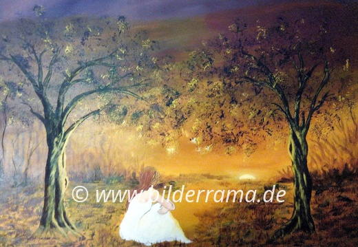 Der Sonnenuntergang, Größe 60 x 50 cm