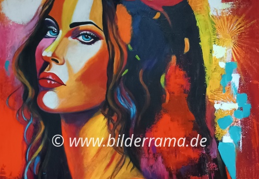 Bizalela andersrum, Größe 80x80 cm